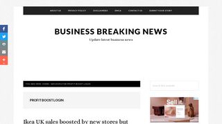 Profit boost login – Tag – Business Breaking News