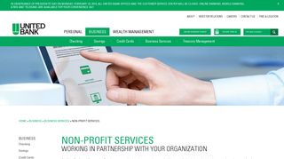United Bank | Non-Profit Services