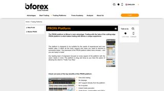 PROfit Platform - Bforex