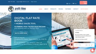 Profit Rhino – Flat Rate Service Platform