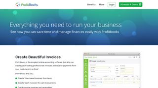 Online Accounting Software - ProfitBooks
