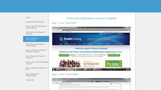 How to Register to ProfitClicking? - How to earn real money online