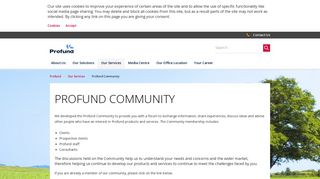 Profund Community - Profund Solutions