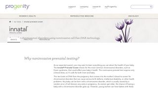 Innatal Prenatal Screen | Progenity