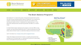 Our Program | Brain Balance Achievement Centers
