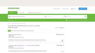 Programmed Skilled Workforce Jobs In Australia | CareerOne