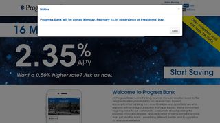 Welcome to Progress Bank