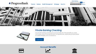 Checking - Progress Bank