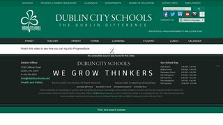 Parent ProgressBook Login Video - Dublin City Schools
