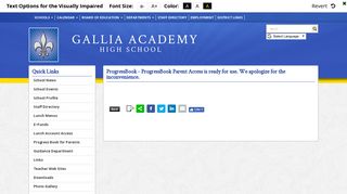 ProgressBook - Gallipolis City Schools
