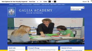 Home - Gallia Academy High School - Gallipolis City Schools