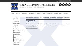 ProgressBook - Xenia Community Schools
