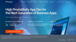 High Productivity Application Development for Business Apps - Progress