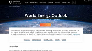 World Energy Outlook - International Energy Agency