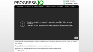ProgressIQ – Medical Student Tracking Software