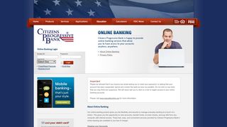Citizens Progressive Bank | Online Banking