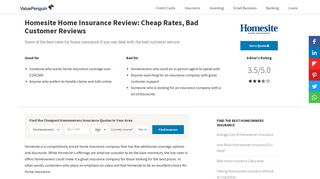 Homesite Home Insurance Review: Cheap Rates, Bad Customer ...