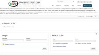 Progressive Employer Management Company Jobs - ejob.bz