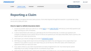 How to Report an Auto Claim | Progressive