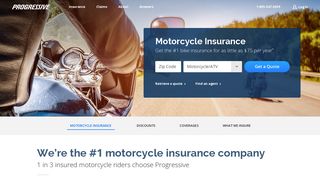 Get A Motorcycle Insurance Quote From The #1 Insurer | Progressive