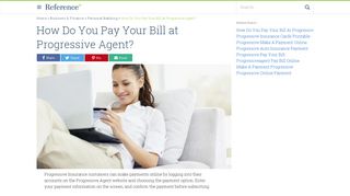 How Do You Pay Your Bill at Progressive Agent? | Reference.com