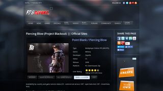 Piercing Blow (Project Blackout) || Official Sites - FPSReport.com