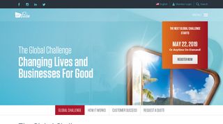 Login to Global Challenge | Employee Health and Wellbeing