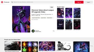PROJECT: Hunters | Login Screen - League of Legends - Pinterest
