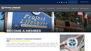Become a Member - Project Lifesaver