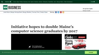 Initiative hopes to double Maine's computer science graduates by ...