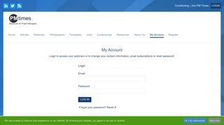 Project Management | Login to Your Account - Project Times