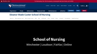 Shenandoah University | School of Nursing