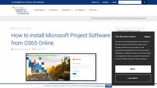 How to install Microsoft Project Software from O365 Online - European ...