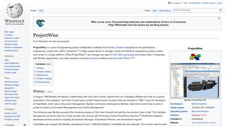 ProjectWise - Wikipedia