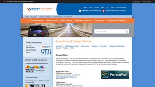 ProjectWise - Virginia Department of Transportation