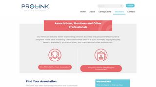Associations & Members - PROLINK Insurance