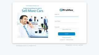 ProMax Mobile Login - promaxmobile.com