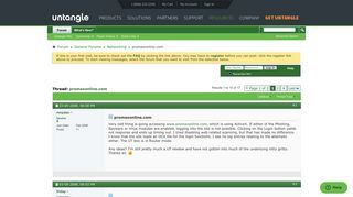 promaxonline.com - Untangle Forums
