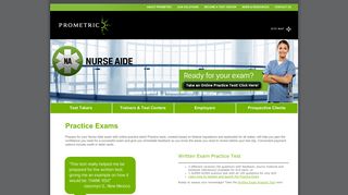 Nurse Aide Practice Exam - Prometric
