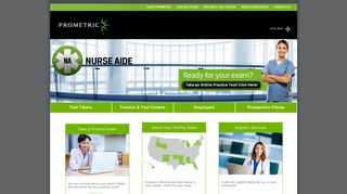 Nurse Aide Home Page - Prometric