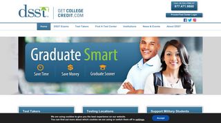 Test Center Login - DSST | Get College Credit