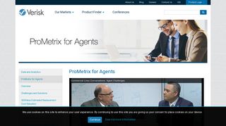 ProMetrix for Agents | Verisk Analytics