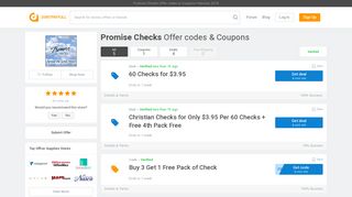70% Off Promise Checks Offer Codes & Coupons for January 2019