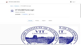 VIT VOLSBB Pronto Login - Google Chrome