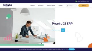 Pronto Xi ERP Systems & Software Solutions | Pronto Software