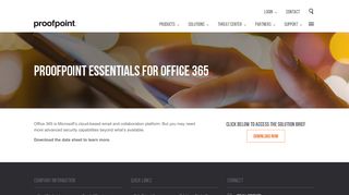 Proofpoint Essentials for Office 365 | Proofpoint