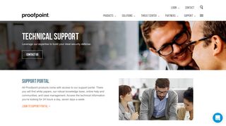 Technical Support | Proofpoint