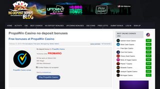 PropaWin Casino no deposit bonus codes