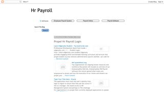 Hr Payroll: Propel Hr Payroll Login
