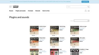 Plugins and sounds | Shop | Propellerhead